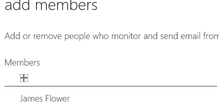 Add Members Screenshot